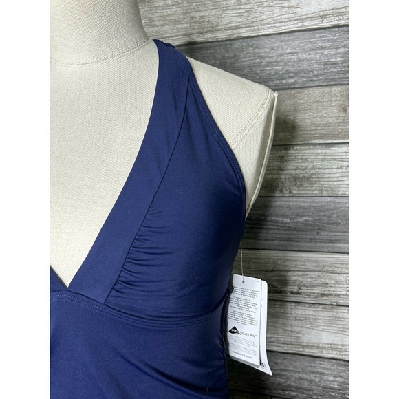 Athleta Shirrendipity Halter Tankini XST NWT - Picture 3 of 8
